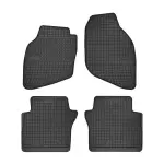 floor mats ( set, rubber, 4pc., black) HONDA CITY, JAZZ II 03.02-03.09 liftback/ sedan